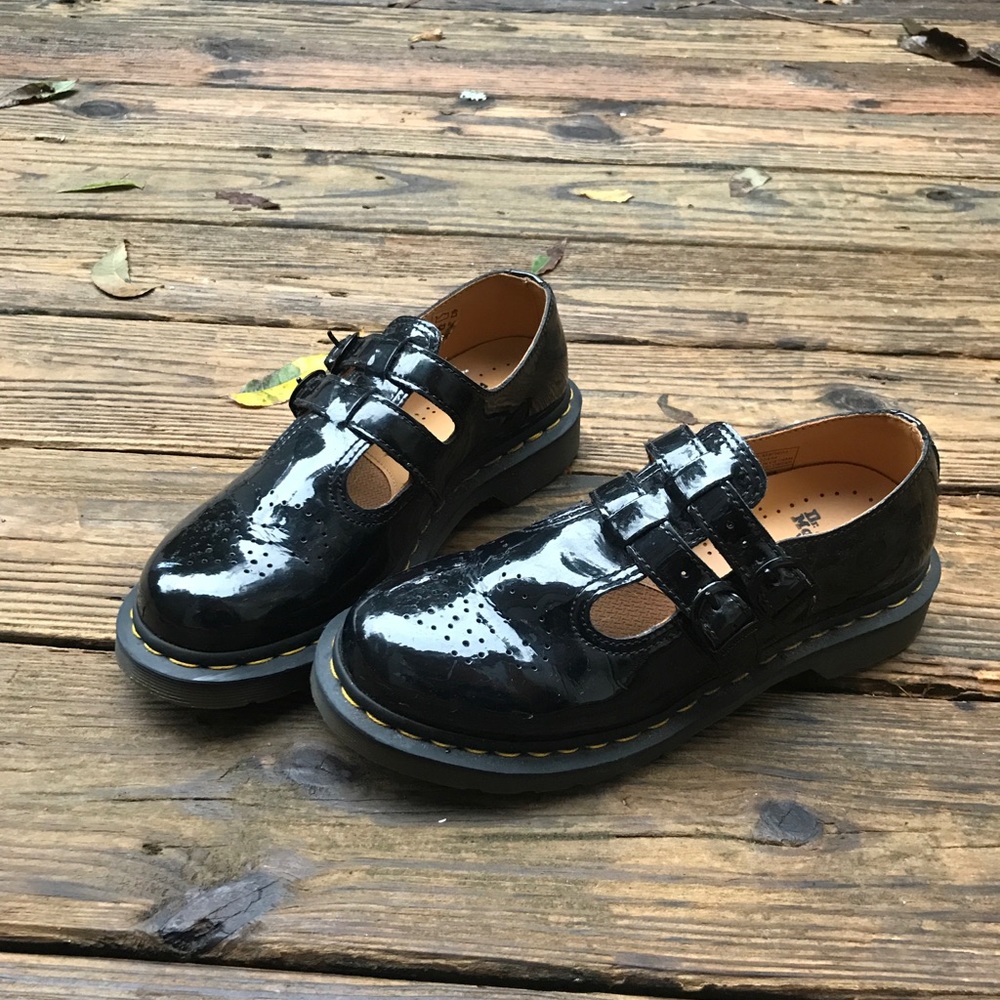 Patent Leather Dr. Martens Mary Janes